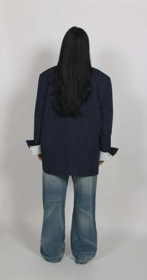 Beau blazer Marine