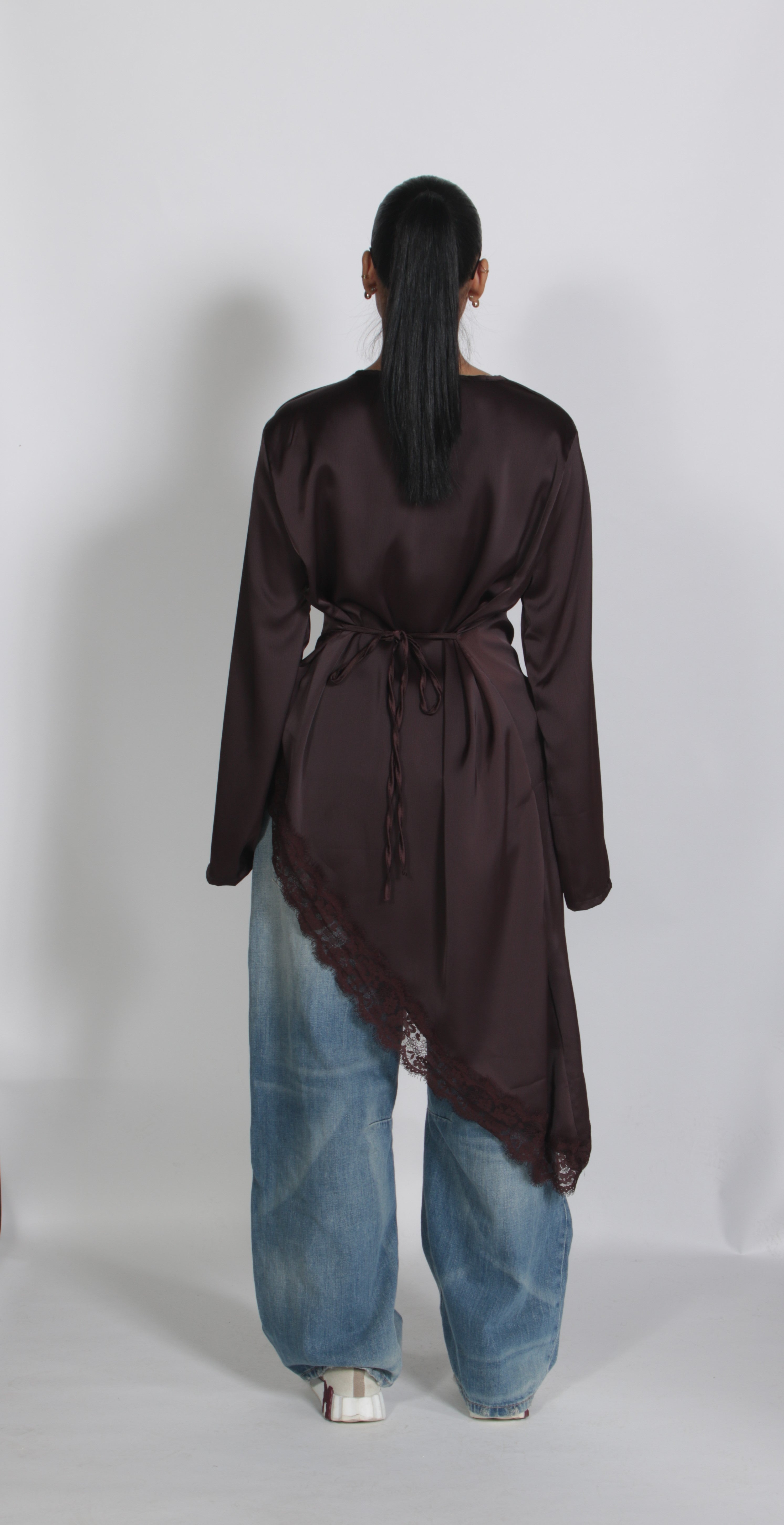Asym top Brown (PRE ORDER)