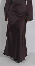 Silk Skirt Brown (PRE ORDER)