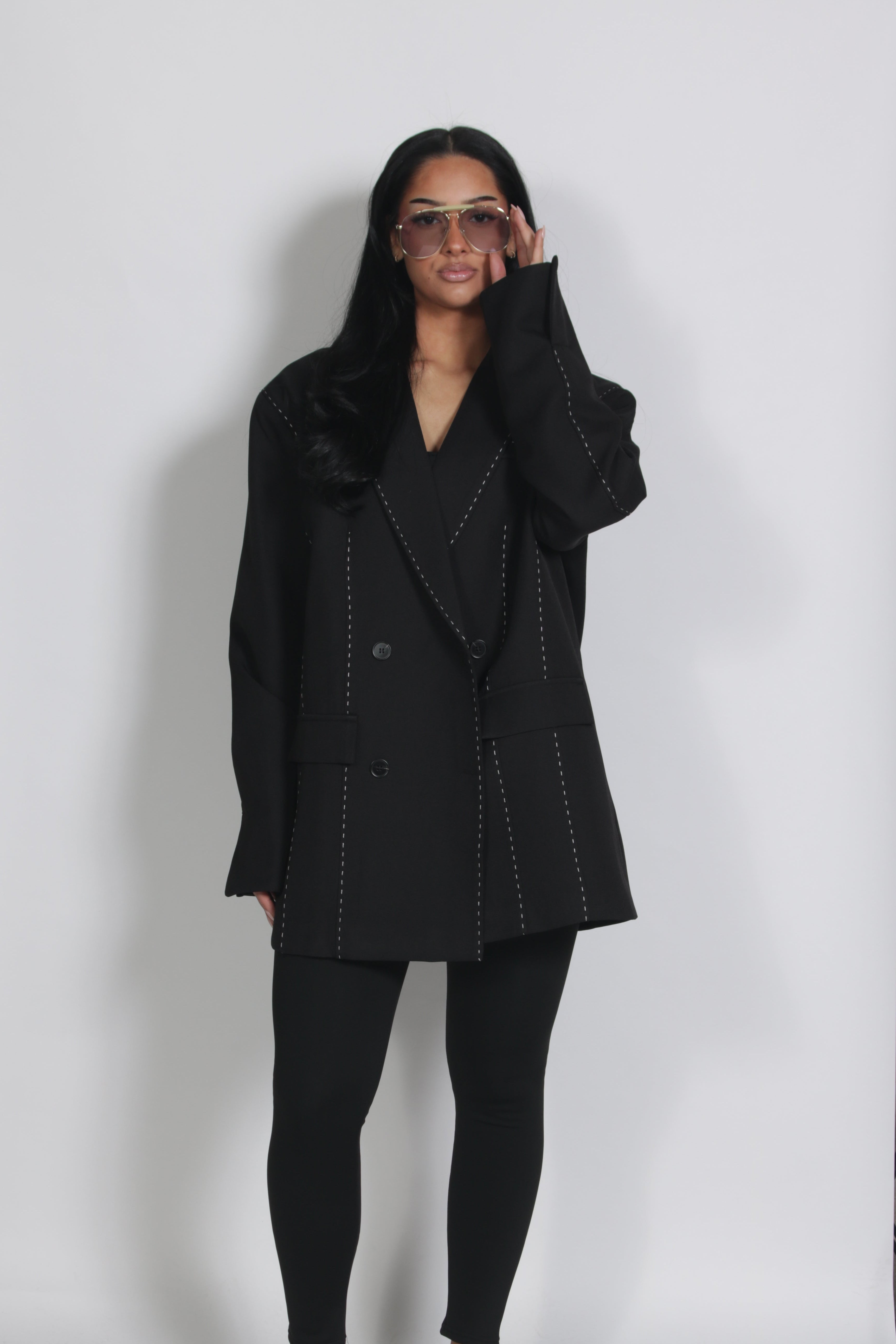 Stick blazer Black
