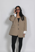 Lena blazer Taupe