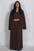 Plissé Dress Choco