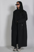 Mason blazer coat black