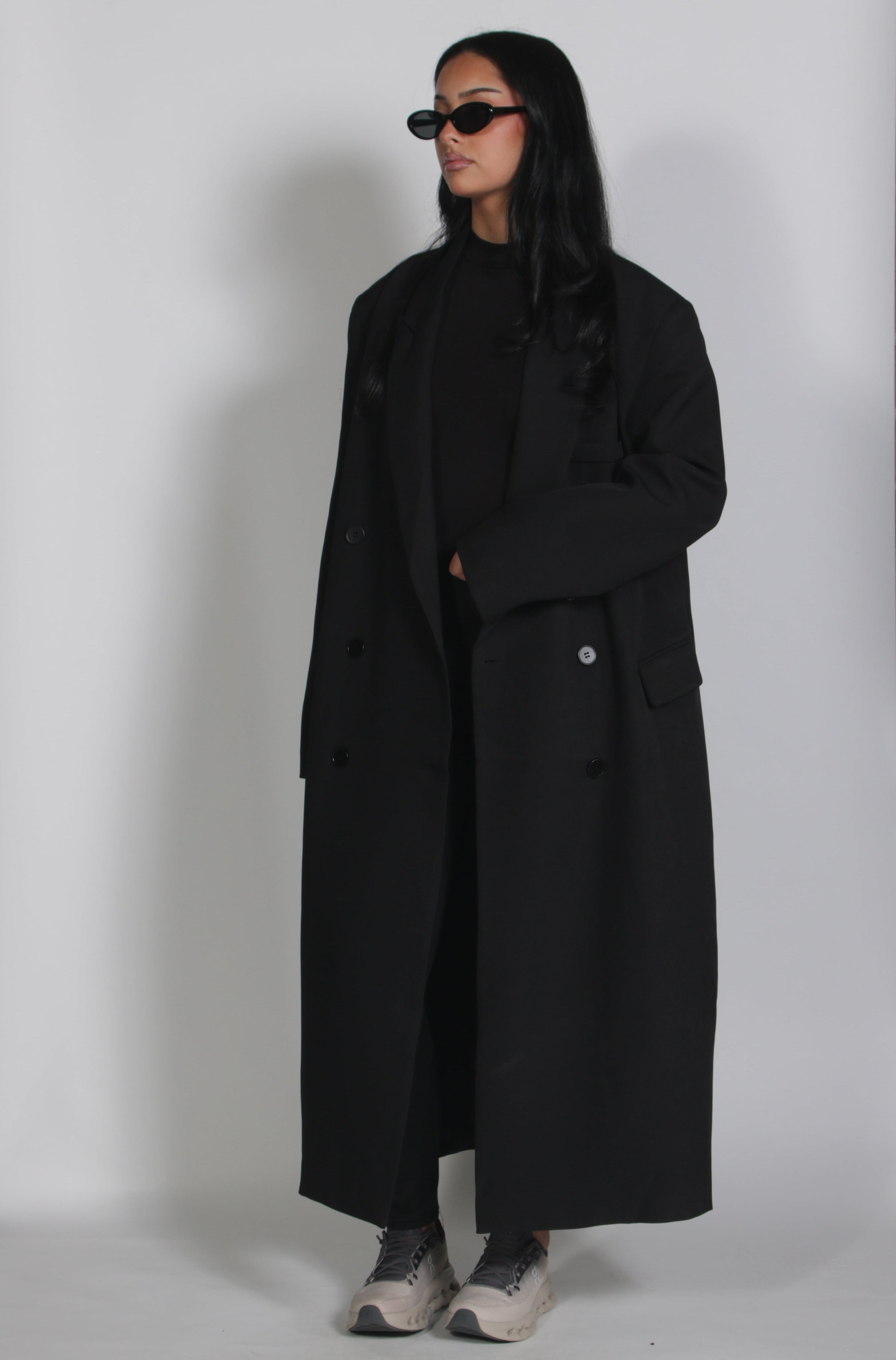 Mason blazer coat black
