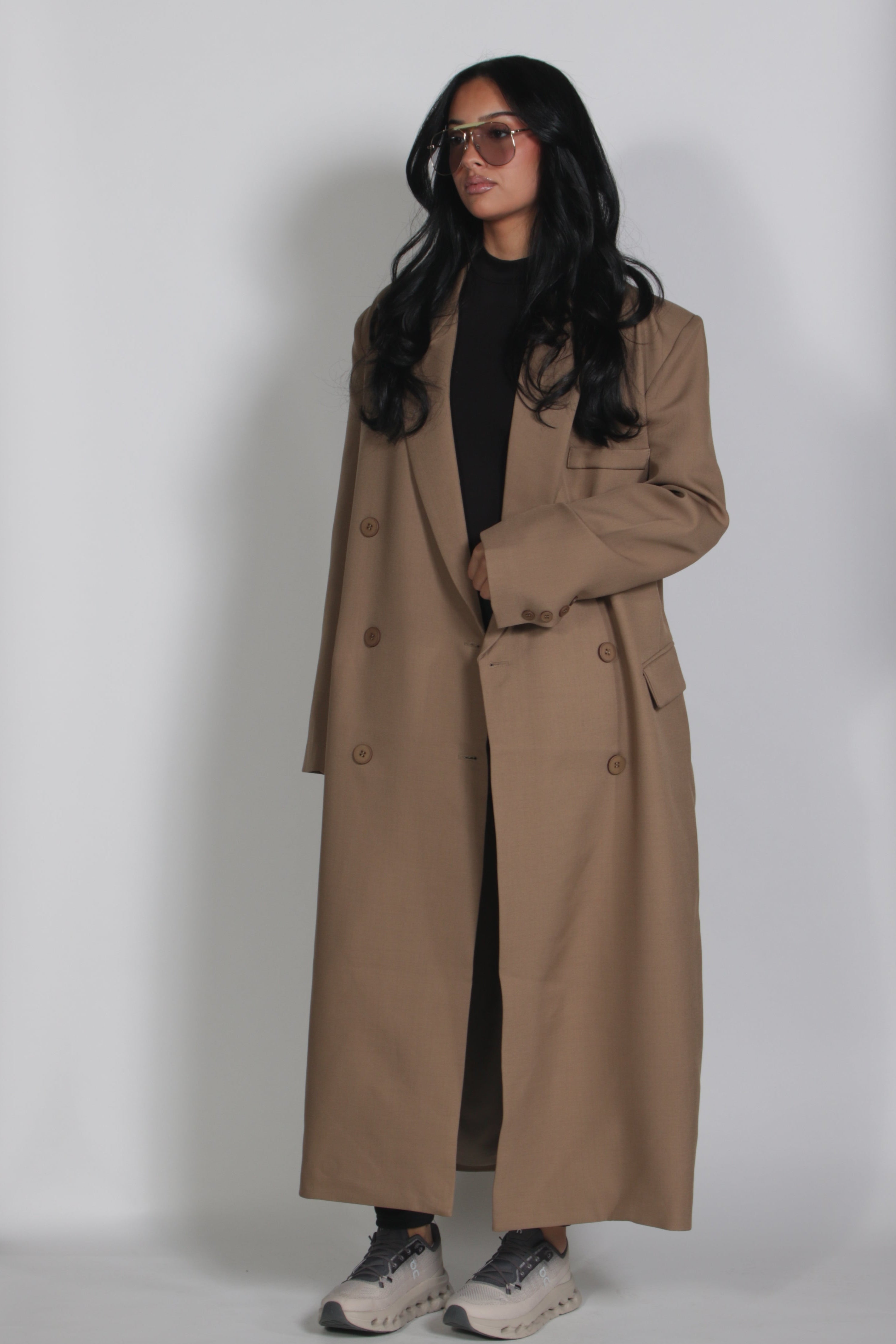 Mason blazer coat Taupe