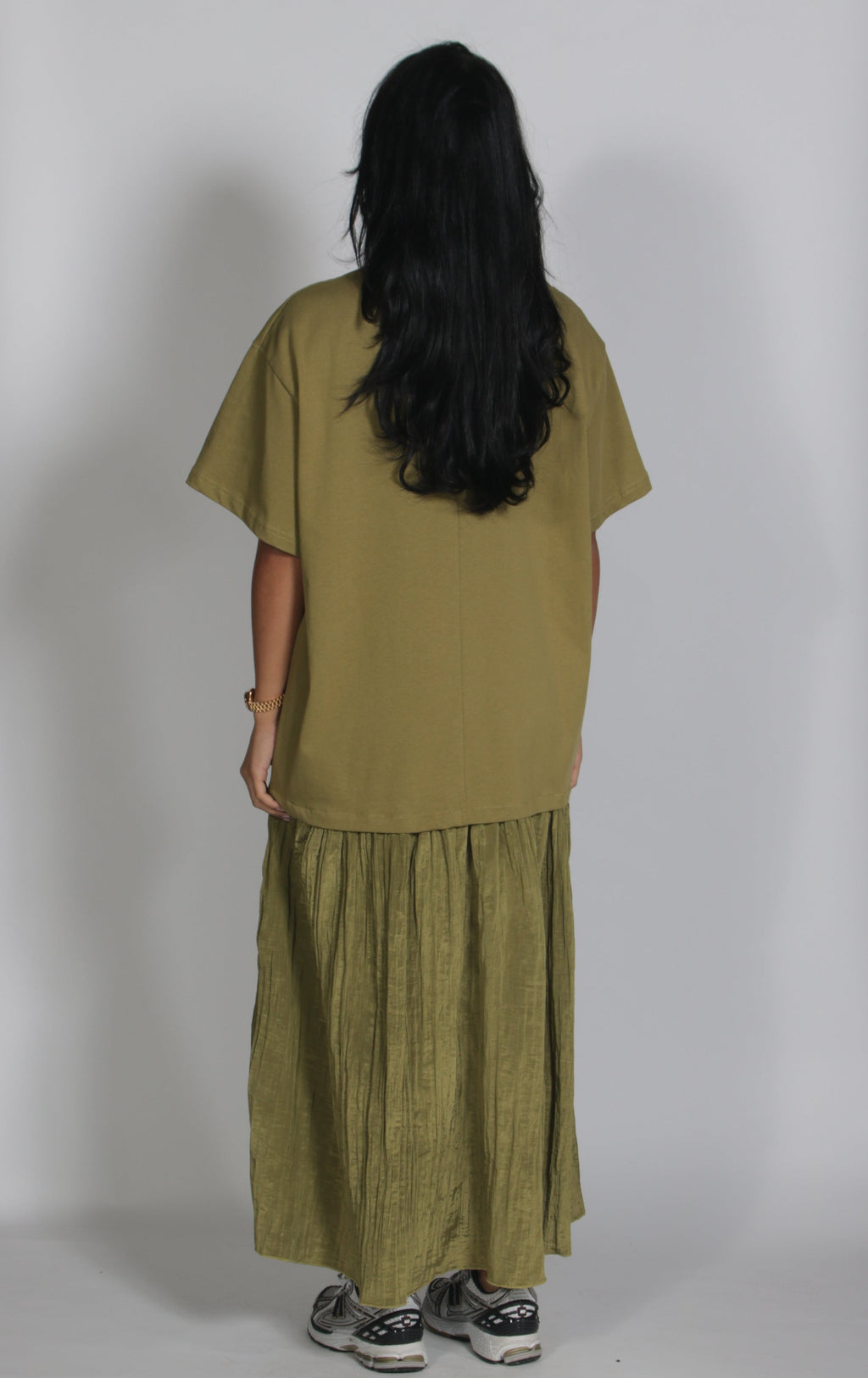 Mika dress Matcha green